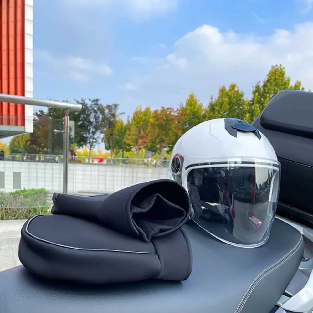 Winter motorcycle riding with plush warm handle cover suitable for motorcycle scooters S25118