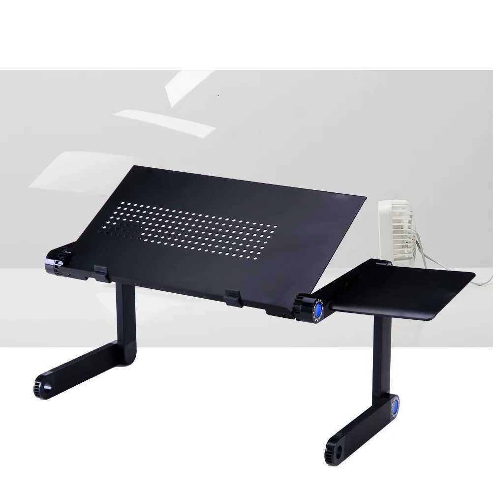 Portable Laptop Stand 2-Fold Structure Metal Legs ly Adjustable Height Anywhere Use Foldable Standing Desk C251111