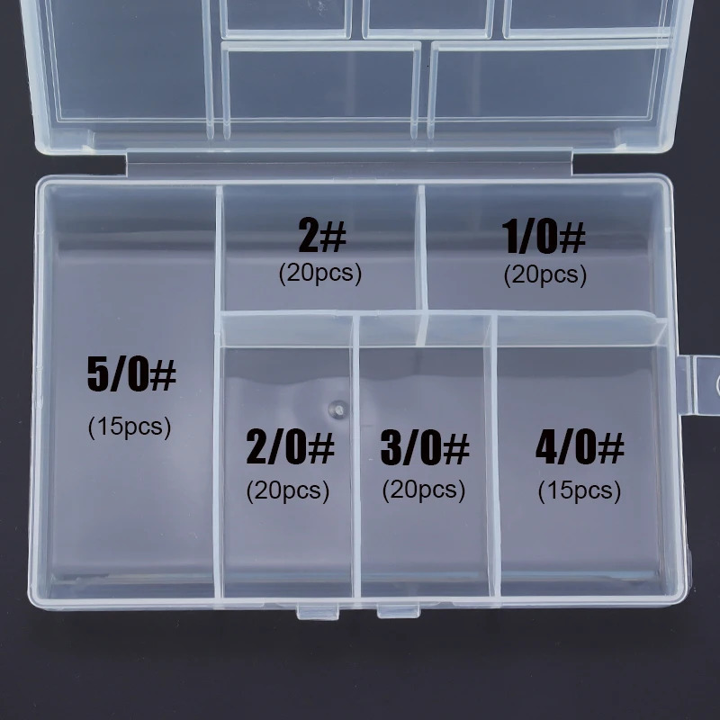 110pcsbox Long Shank Barbed Fishing Hooks High Carbon Steel Double Baits ORing Head Strong Sharp Fishhooks For OceanSeaFishing 251103