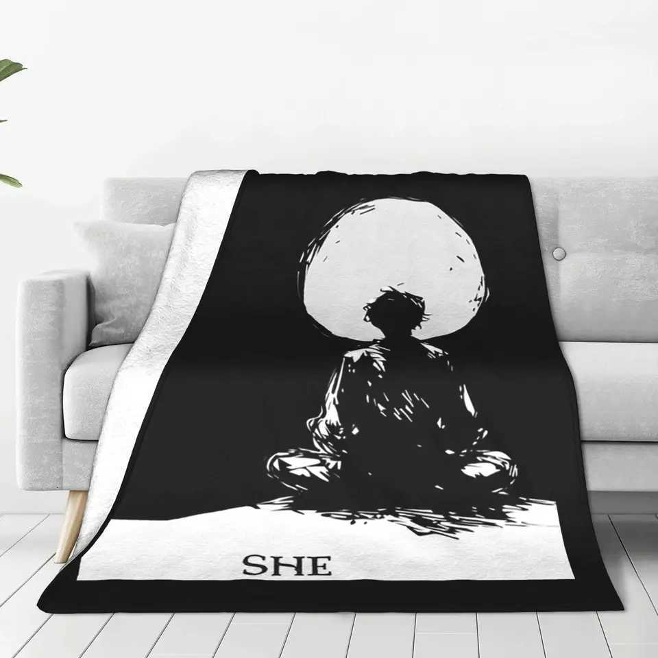 She by H Rider Haggard Print Blanket Portable Fleece Sofa Throw Blanket for Couch Bedding Travel Throws Bedspread Quilt C251111