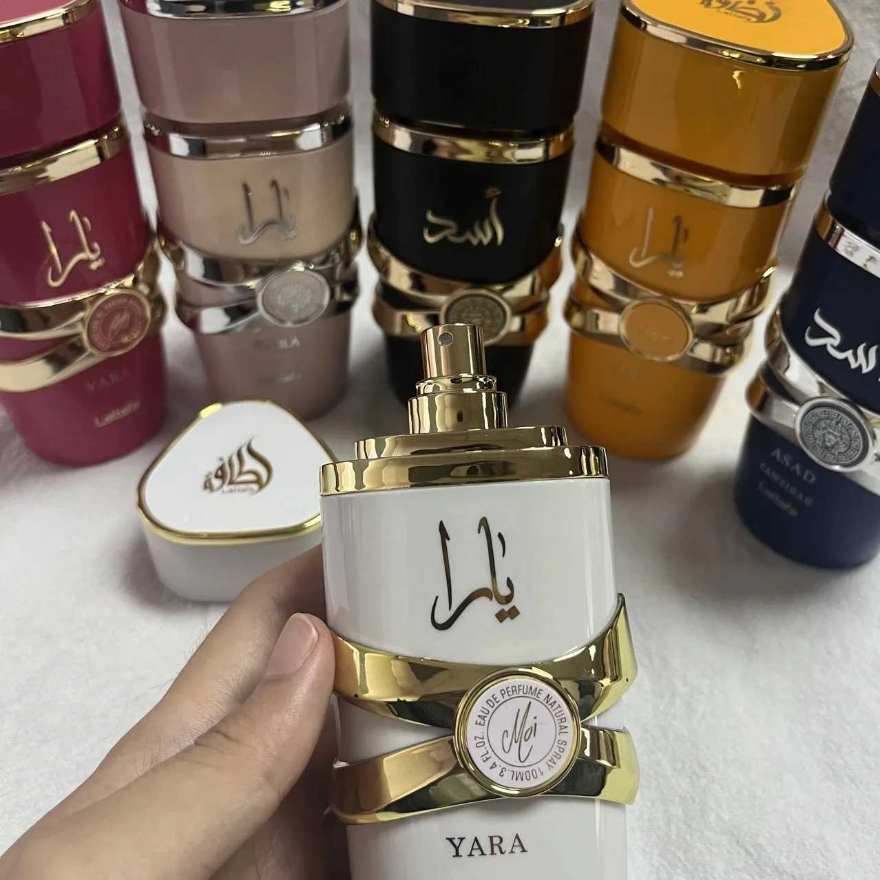 100ML perfume has a lasting perfume Yara Candy EDP Unique casual date gift Hombre Women Musk Vanilla Cologne Men W250411