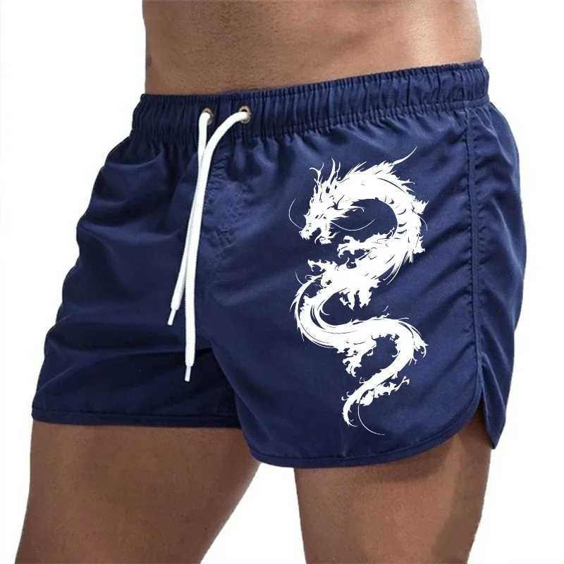 Mens Beach Shorts 2025 Summer Trunk Swimming Gym Shorts Fast Drying Swimming Mens Surfing Leisure Comfortable Running ShortsW250410