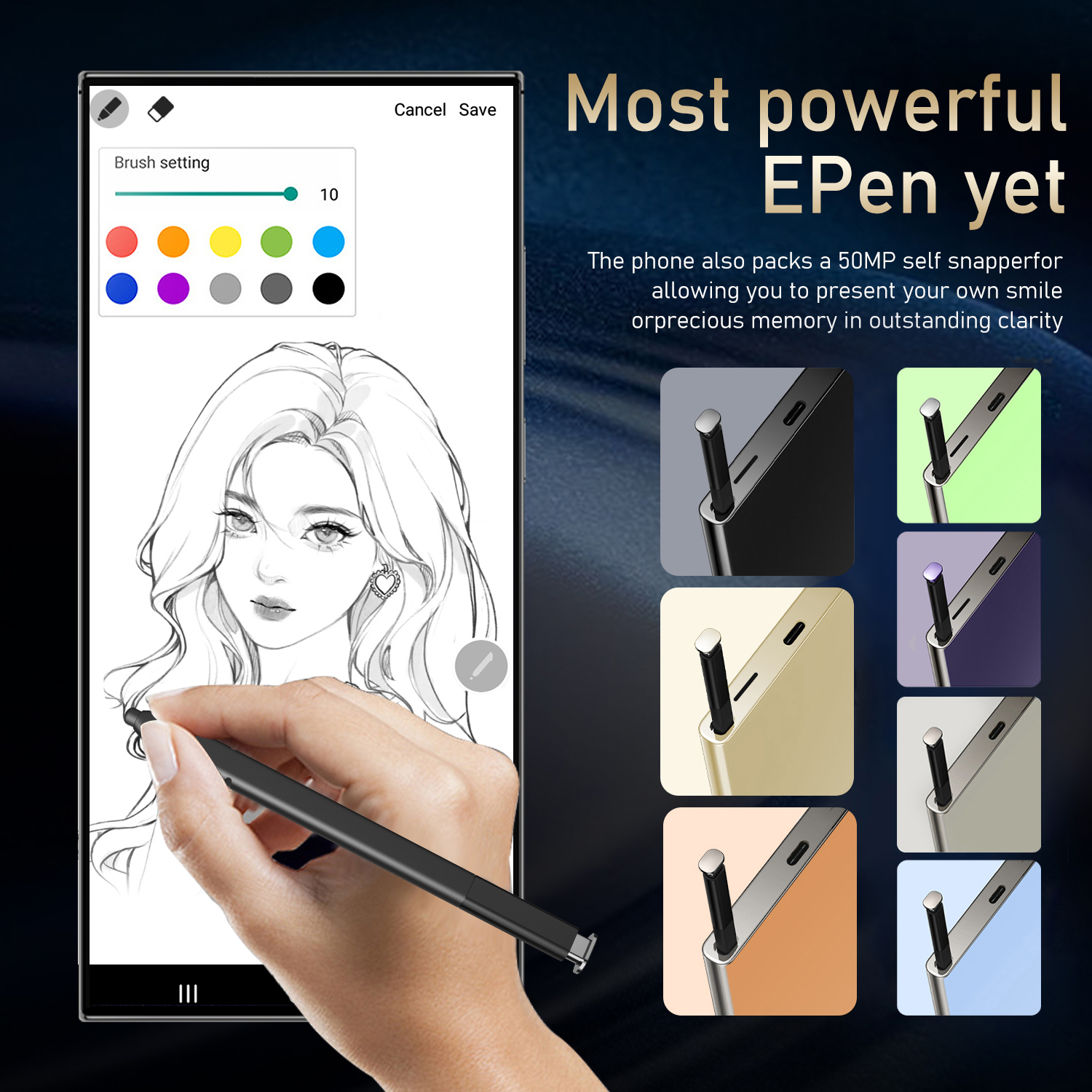 New S24 Ultra 7.3HD Mobile Phones Original Smartphone 5G Dual SIM Android 14 Cell Phone 7800mAh 108MP Global Version Cellphones