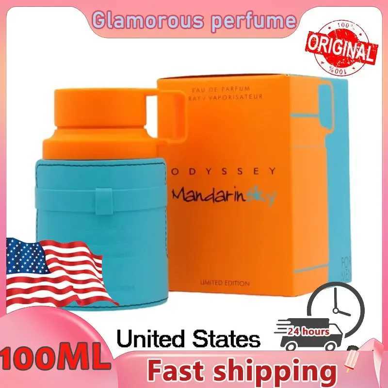 100ml Original Fragrance Mandarin Sky for Men EDP 34 Oz Limited Edition Arabic Perfume Spray Fragrance Perfect Birthday Gift W251111