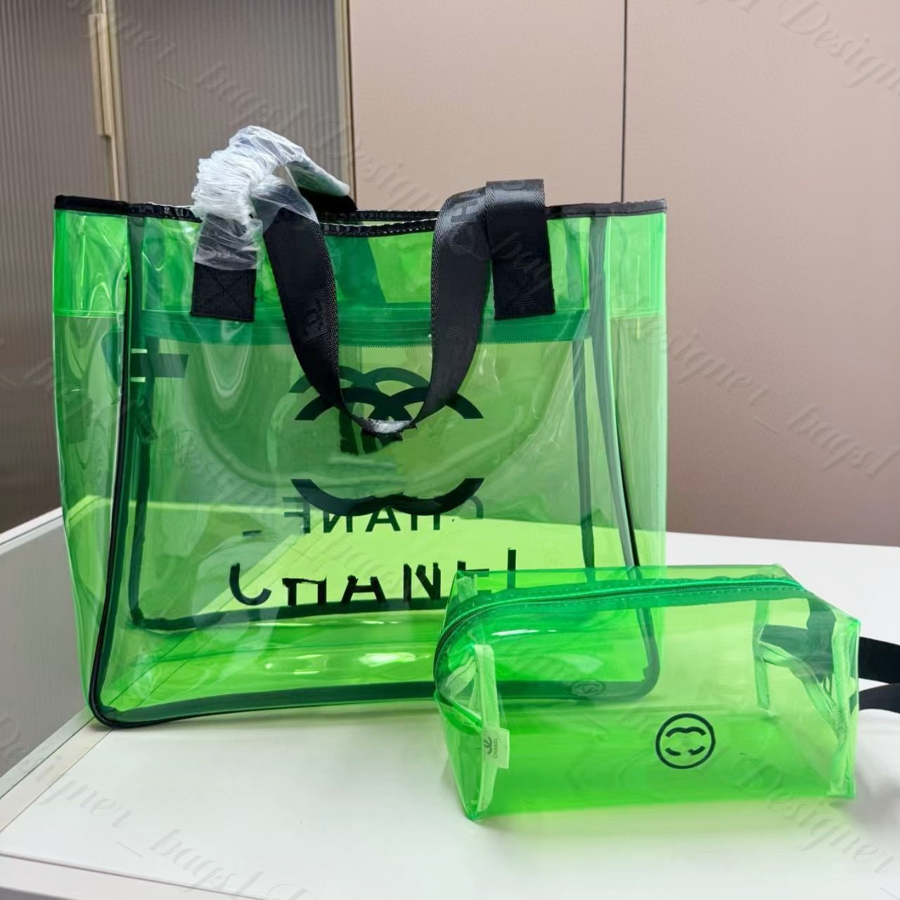 Womens cha Jelly tote bag handbag beach Armpit Shoulder bag Designer Bag man transparent Clutch bag Luxury purse wallet Fashion Shopping bag Crossbody lady tote Bags