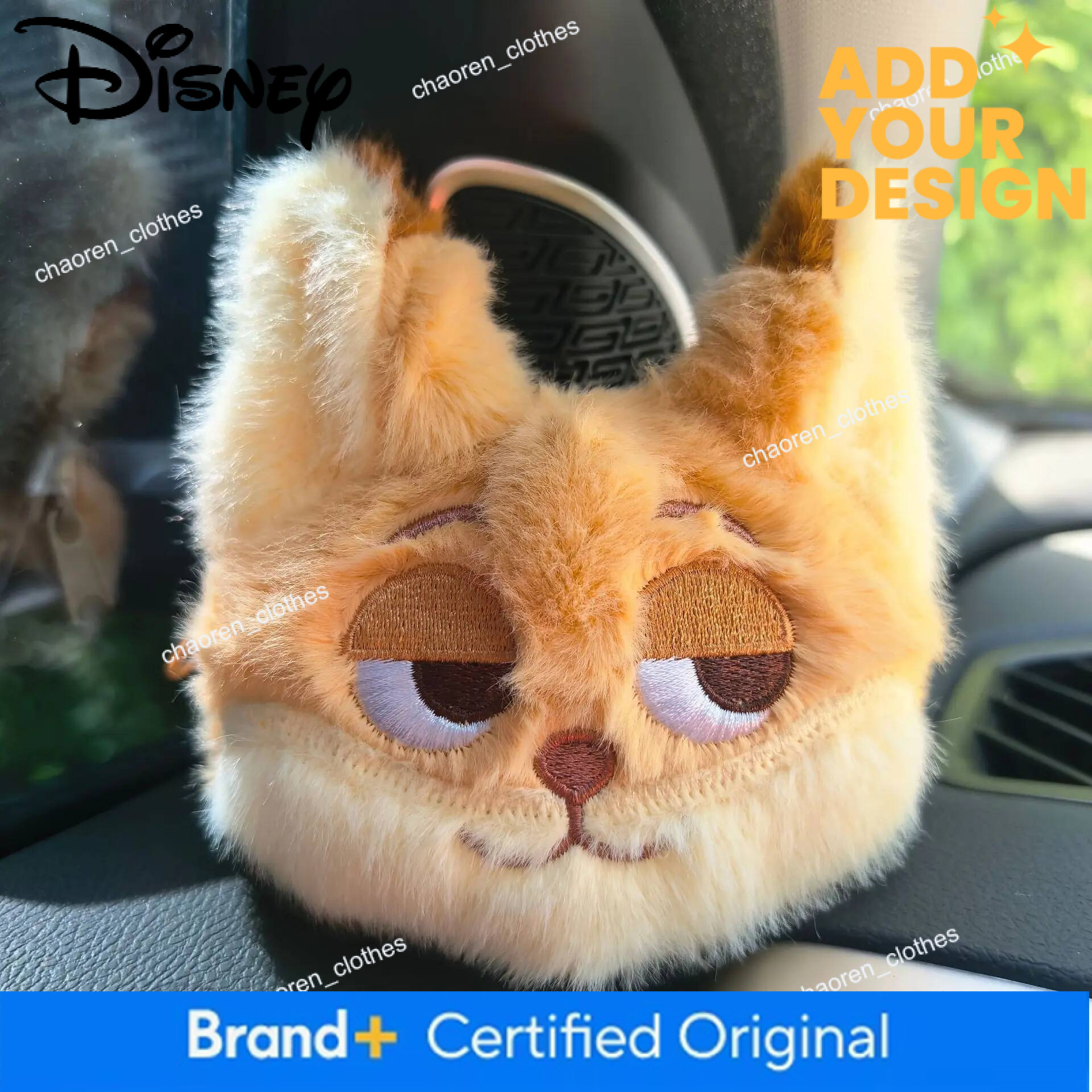 Disney Zootopia toys Nick Wilde Judith Laverne Hopps plush coin purse charm cartoon bag pendant birthday Christmas gift