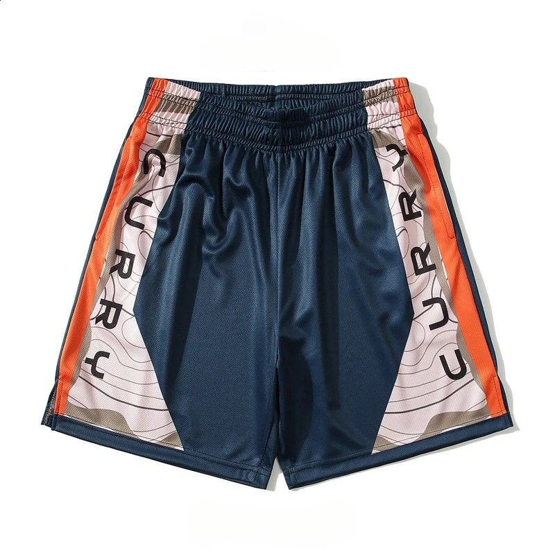 Curry American Street Basketball Breathable Quick Drying Shorts Summer Mens and Womens Casual Running Sports Training Pants 250411 - view 3