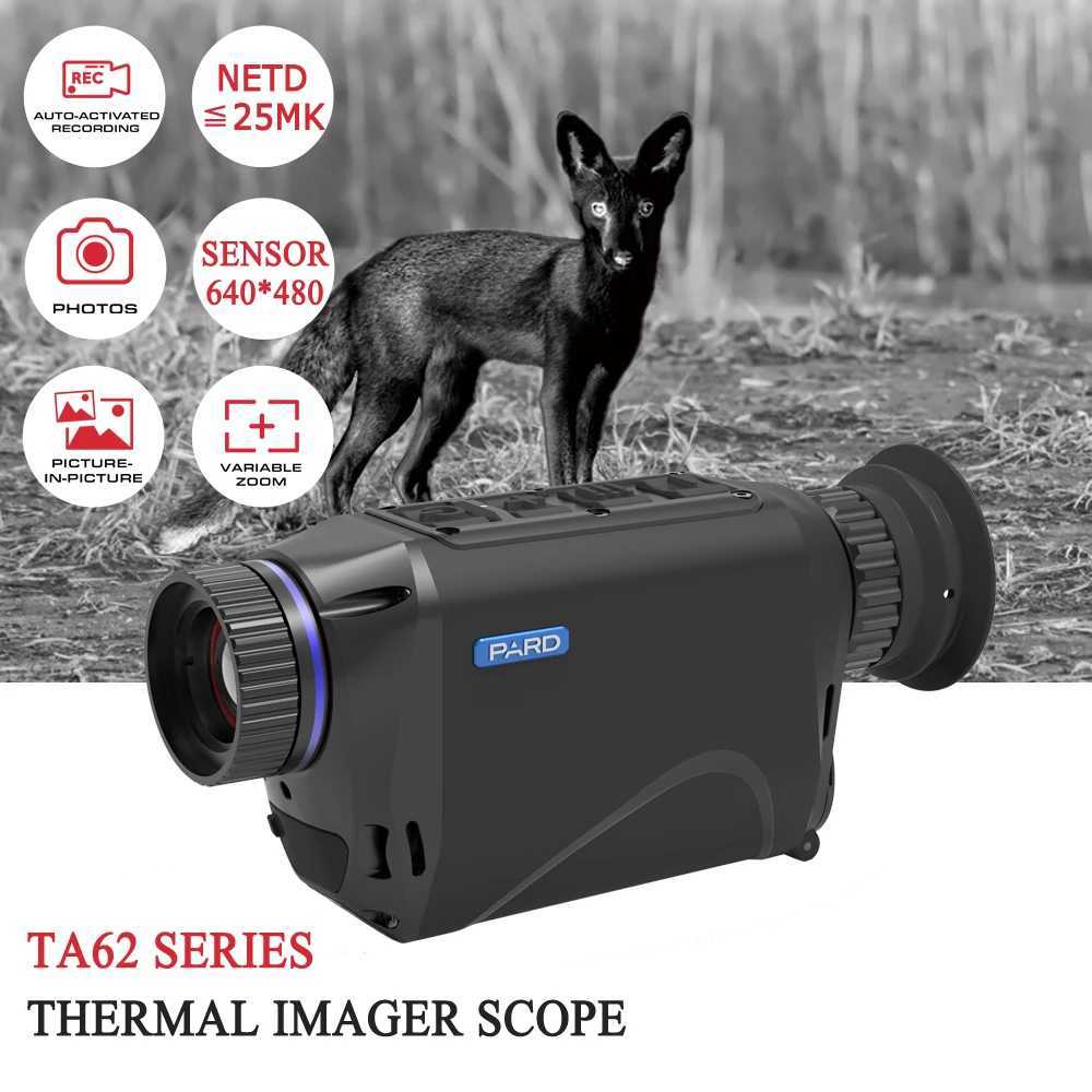 Handheld thermal imaging camera hunting single point digital camera imager 25mk network 640 * 480 12 m PARD TA62 X250411