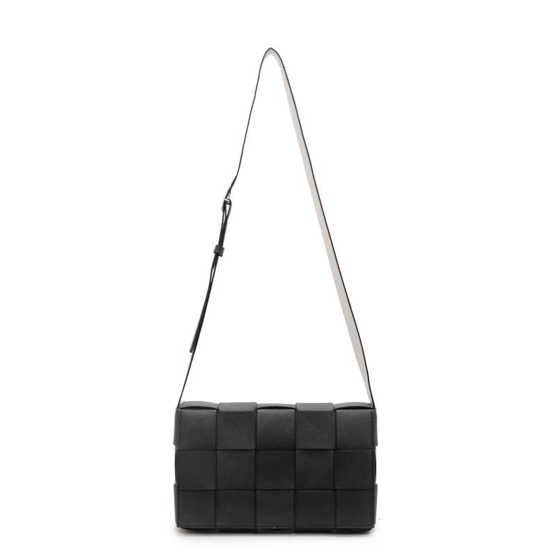 High-end 2025 Summer Style Fashion Simple One-shoulder Square Women's Bag Trendy Crossbody Woven Chain Bag for Women