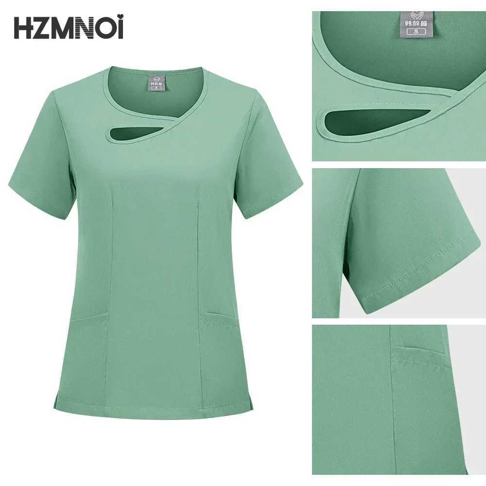 Unisex Medical Uniforms Doctor Clothes Men Nursing Clothes Beauty Come Nurse Scrubs Sets Dentist Workwear Clinical Tops Pants X250410