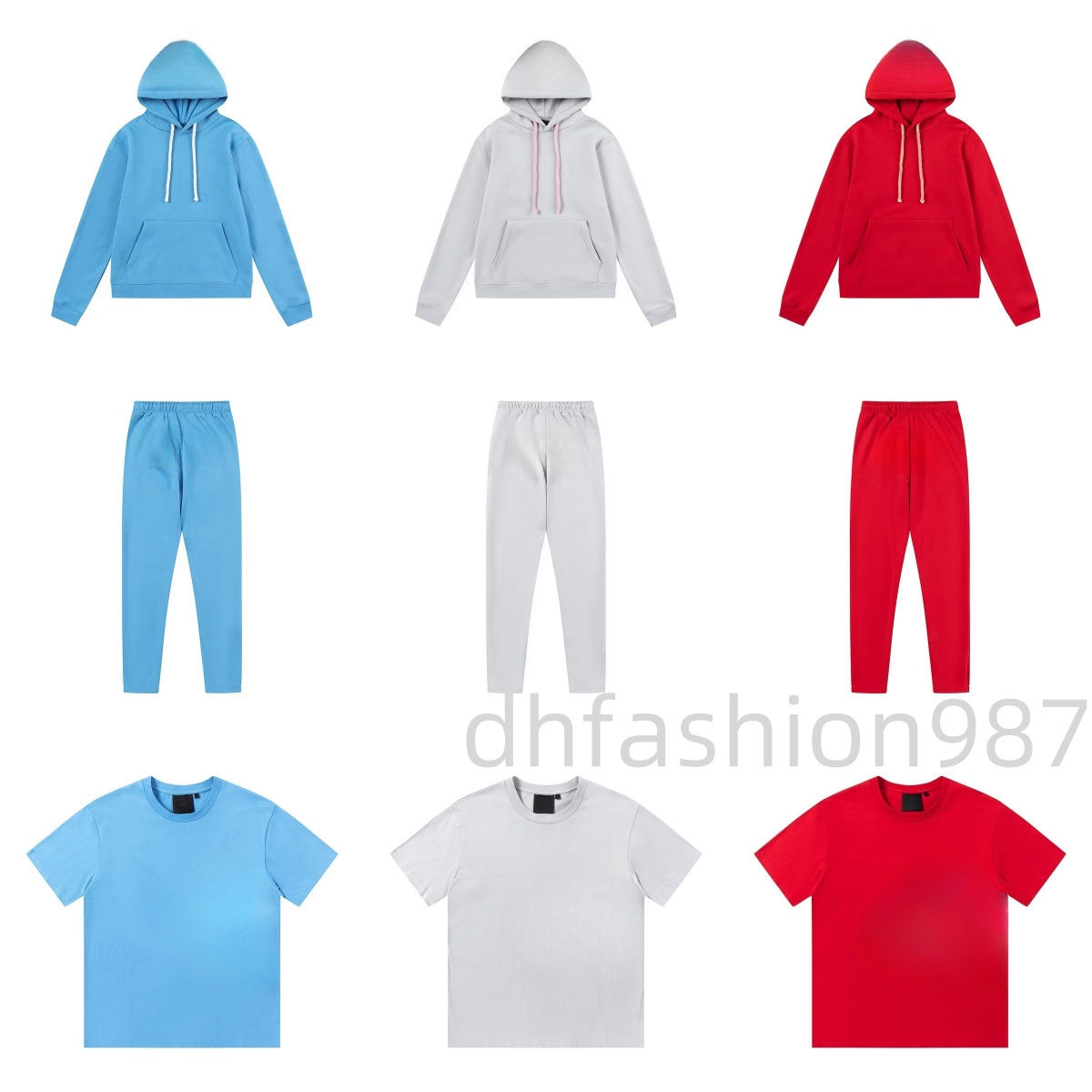 Designer Men's hoodie set hoodies printed hoodie short y2k tees Graphic hoodie and trousers hip hop T-shirt S-XL