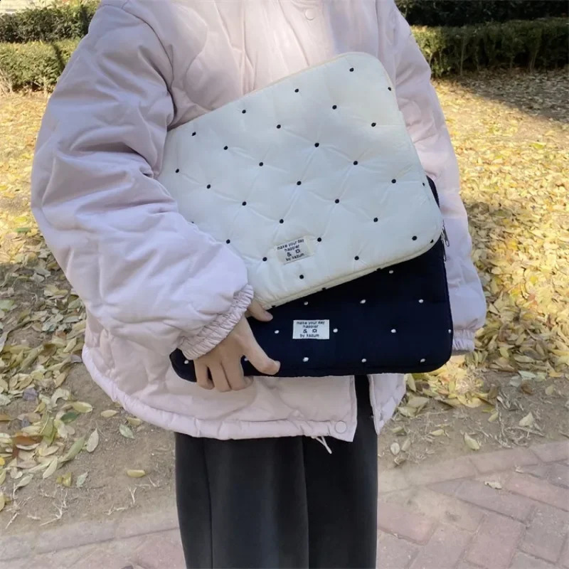 13 14 15 16 Inch Laptop Bag Tablet Sleeve Case Puffy Notebook Pouch for Air 13 Dell Notebook Soft Case 250407