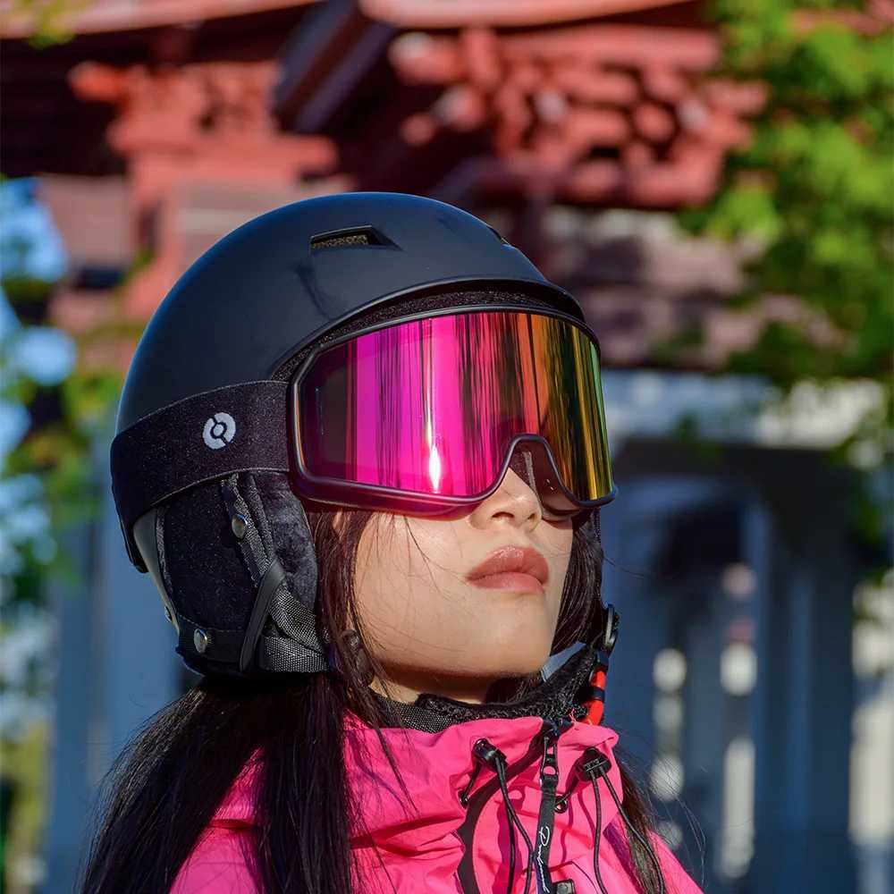 KAROS Ski Goggles Double Layers Anti-fog Big Skiing Mask Snowboard Eyewear Outdoor Men Women UV400 Winter Glasses Snow Goggles K251110