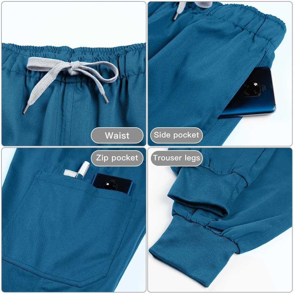 Medical Nurse Uniform Spa Workwear Medical Scrubs Set Hospital Uniform Surgery Dentist Overalls Spa Clinical Beauty Work Wear X250410