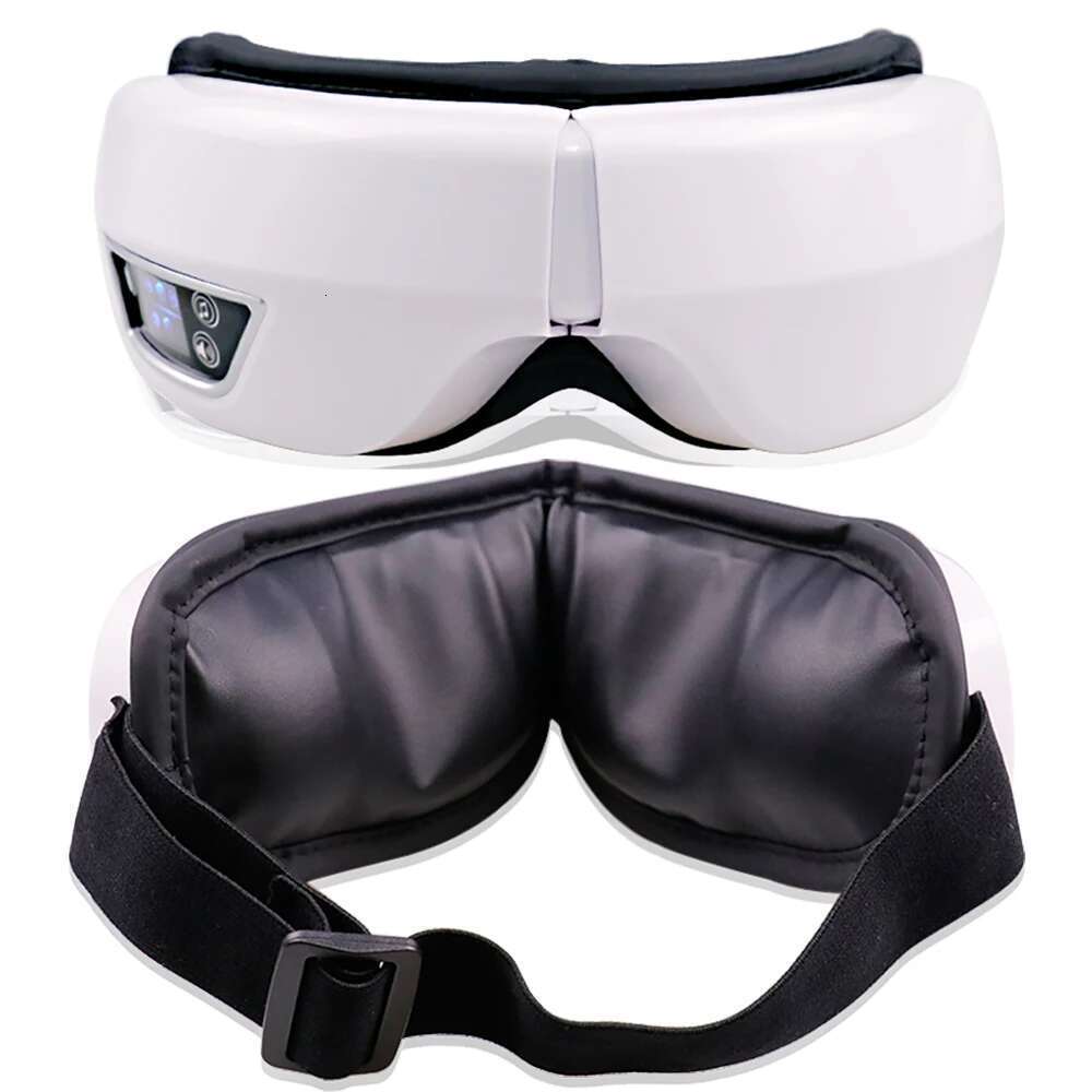 6D Smart Vibration Massager Airbag Compress Bluetooth Music Massage Sleep Mask Relax Fatigue Eye Care Instrument