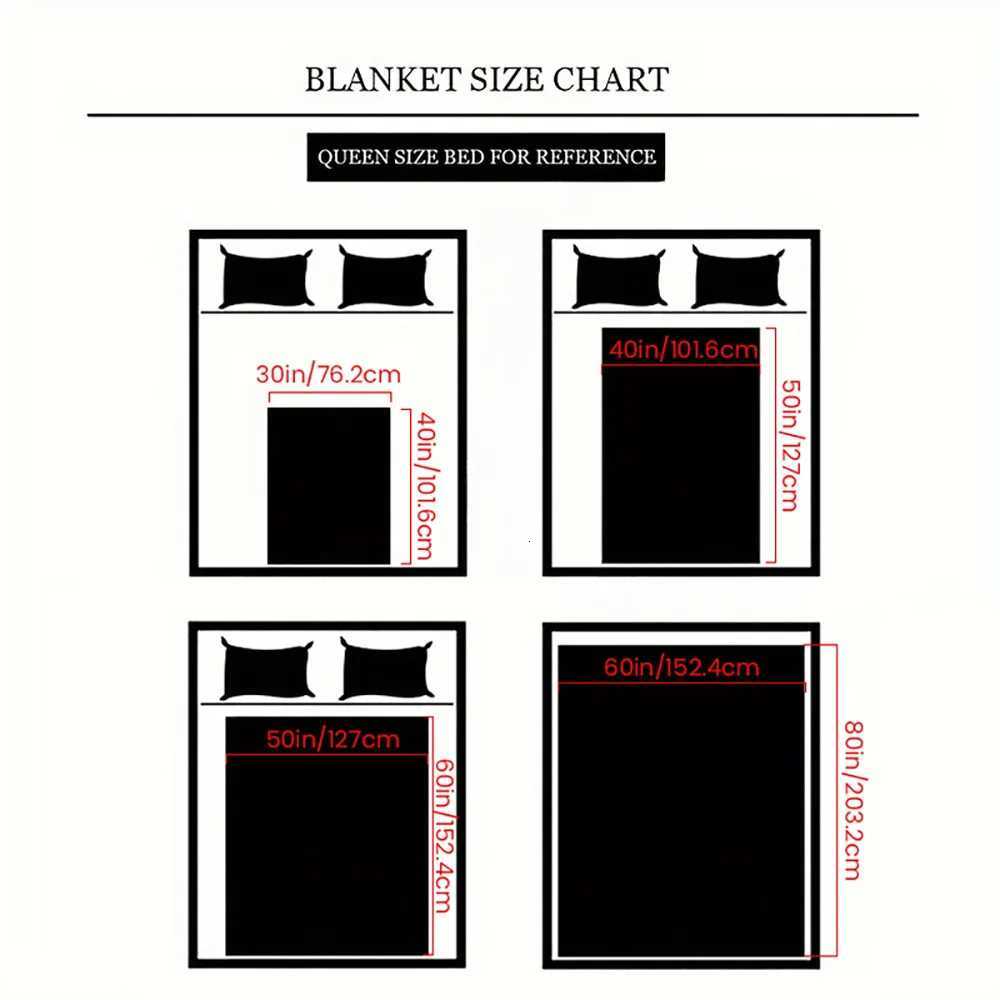 Christmas Elk and Trees Flannel Blanket - Features a modern digital print elk pine tree and snowflake design for home travel C251111