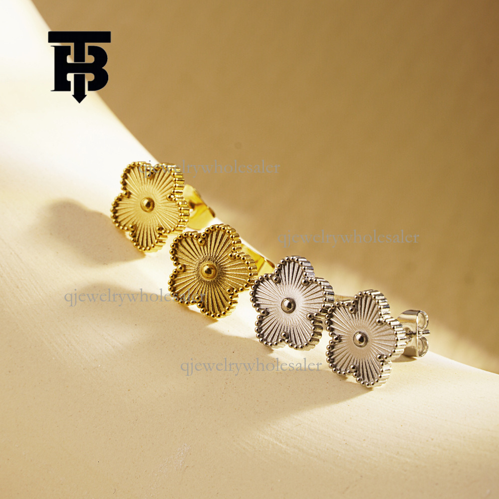 TB BHULAMTE Designer Fashion Shell Silver Needle Earrings European And American High End Luxury Korean Style Earrings Women's Jewelry Trendy Temp