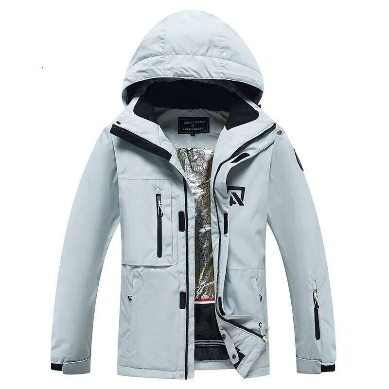 Ski For Men Women Waterproof Windproof Breathable Super Warm Snow Coat -30 Degrees Skiing And Snowboarding Jacket