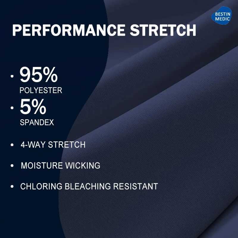 High quality mens medical uniform frosted set V-neck top pull pants hospital doctor set dental care slim set S23 X250410