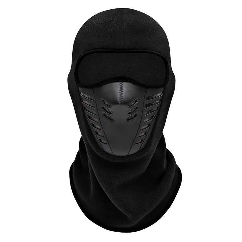 1Pieces Outdoor Cycling Mask Fleece Thermal Face Mask Men Warm Motocycle Riding Motobike Biker Winter Mountaineering Scarf S251110