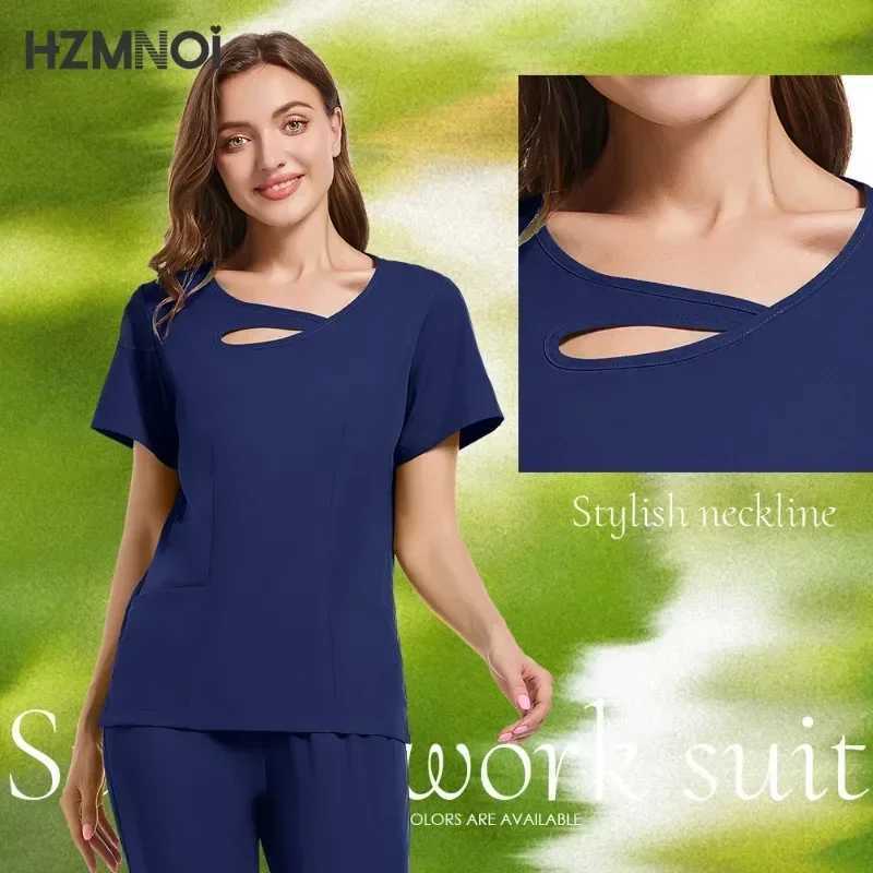 Medical Tops Pant Women Scrubs Uniforms Hospital Doctors Scrub Sets Nurses Accessories Dental Clinic Beauty Sn Workwear Suit X2504101
