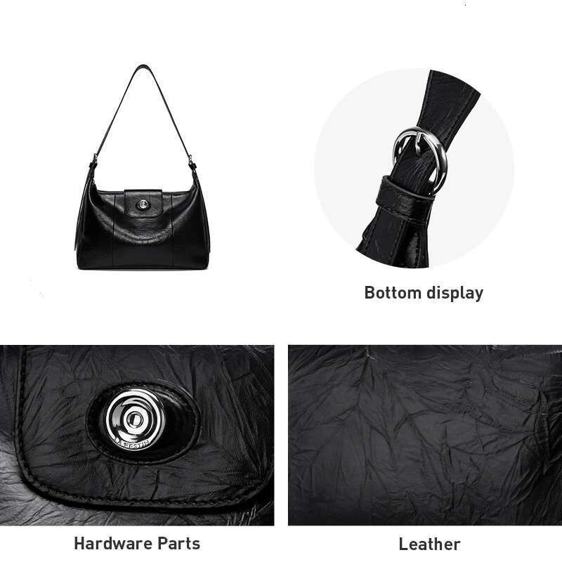 LA FESTIN Original 2024 New Women's Leather Tote Shoulder Bag Designer Cross Body Bags