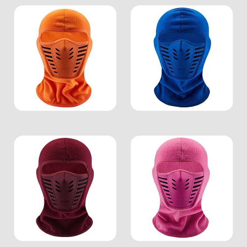 Summer Winter Warm Fleece Motorcycle Face Mask Anti-dust Windproof Full Face Cover breathable Hat Neck Helmet Mask Balaclavas S251110