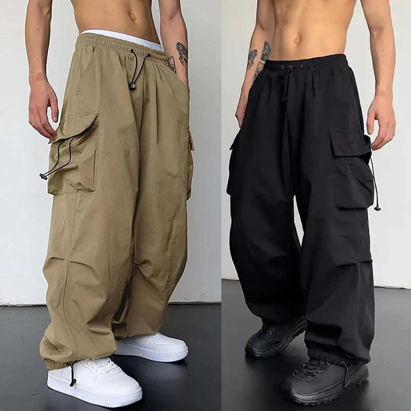 New casual pants goods Trouser street clothing wide leg sports pants street fashion loose Versatile straight casual pants 2 pairs for couplesXJ250410