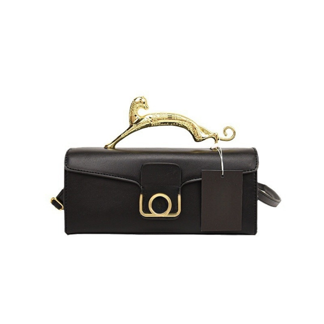 Clutch Bags Lady Handbag Shoulder Bag Crossbody Bag Chain Handle Metal Card Holder Fashion Wallets Genuine Leather Long Strap Purse