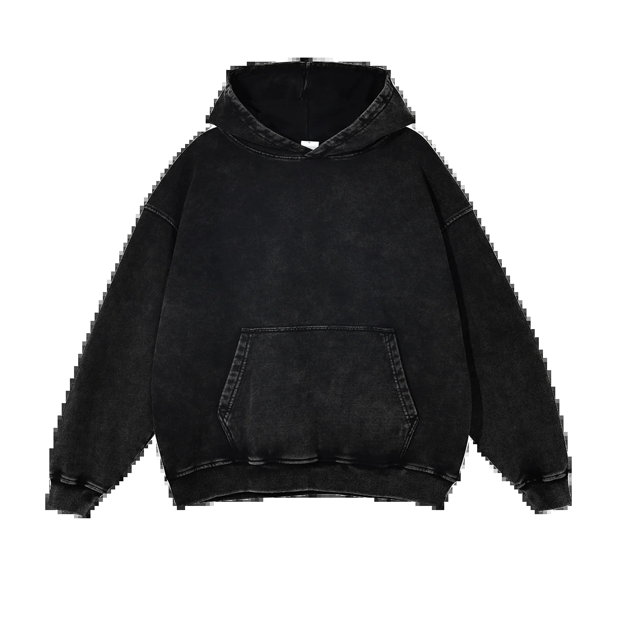 Heavyweight High Street Washed 520G Hooded Sweatshirt Vintage Dark Loose Oversized Unisex Hoodie 251110