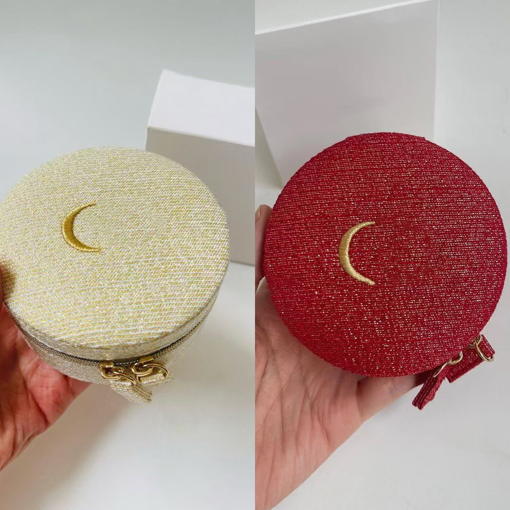 Designer Women Jewellery Case Storage Box Classic Cosmetic Beauty Pouch Makeup Organizer Box Storage Case with box