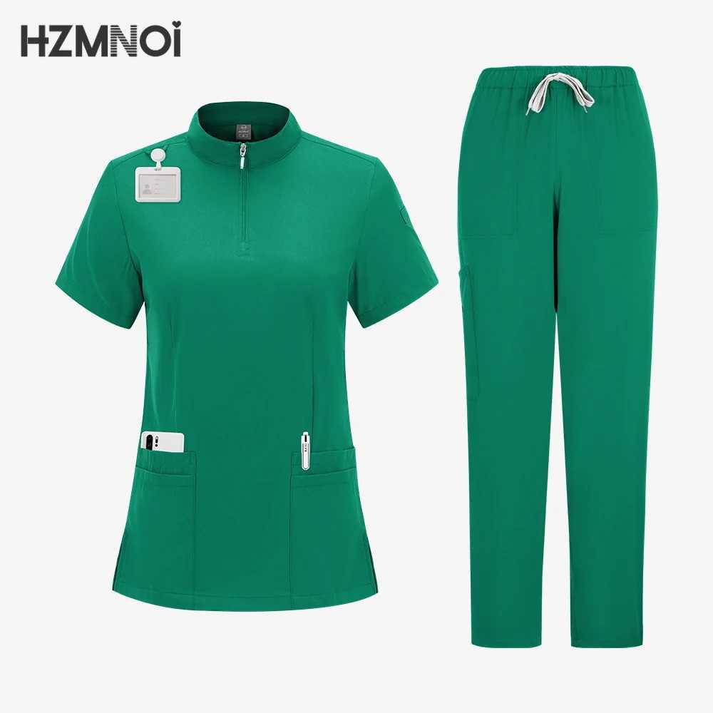 Medical Uniform Women Scrubs Sets Tops Pant Surgical Gowns Nurses Accessories Pet Shop Doctor Beauty Spa Sn Wokrwear Clothes X250410