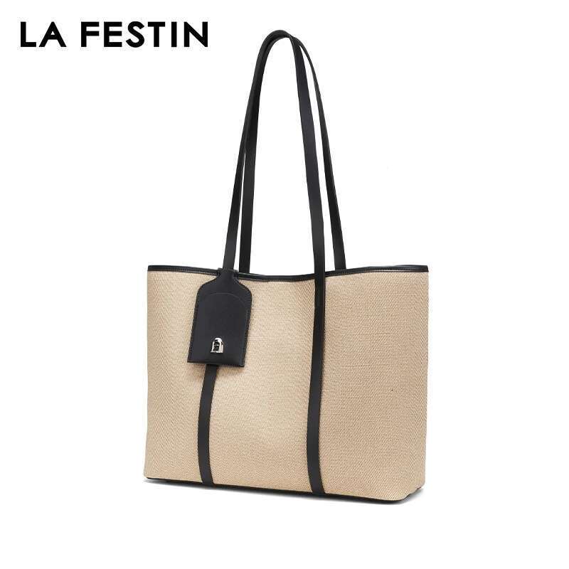 LA FESTIN Tote For Women's 2024 New Large Capacity Shoulder Ladies Crossbody Fashion Messenger Bag Shopping Bags