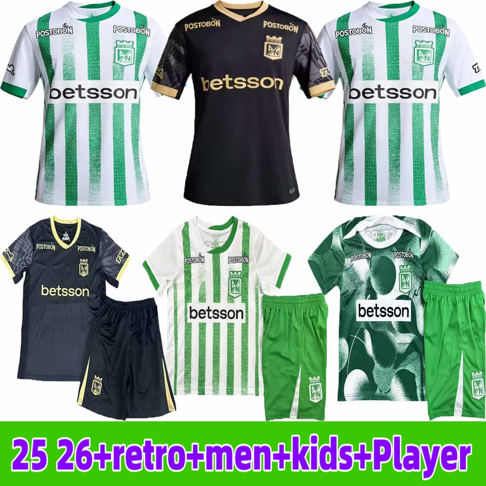 25 26 Atletico Nacional Medellin soccer jerseys 3th J.Duque DA COSTA D.Pabon Jarlan 2025 home away football shirt