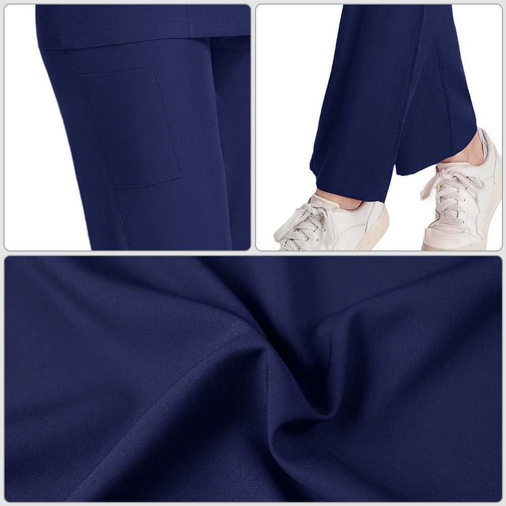 Nurse Uniform Female Hospital Doctor Head Slve Medical Sports Shirt Nursing Pants Workshop Uniform Beauty Spa Work Clothes New X250410