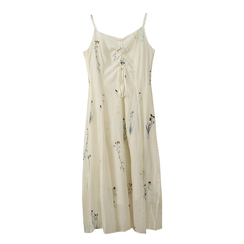 MU365 High Quality Suspender Dress 2025 Summer New Small Fresh Sweet Cardigan Two-piece Set