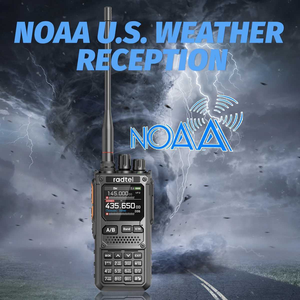 Radtel RT-920 10W Walkie Talkie Long Range SW MW LW AM SSB CB Receive Wireless Phone Programming Ham Ra HF NOAA H251111