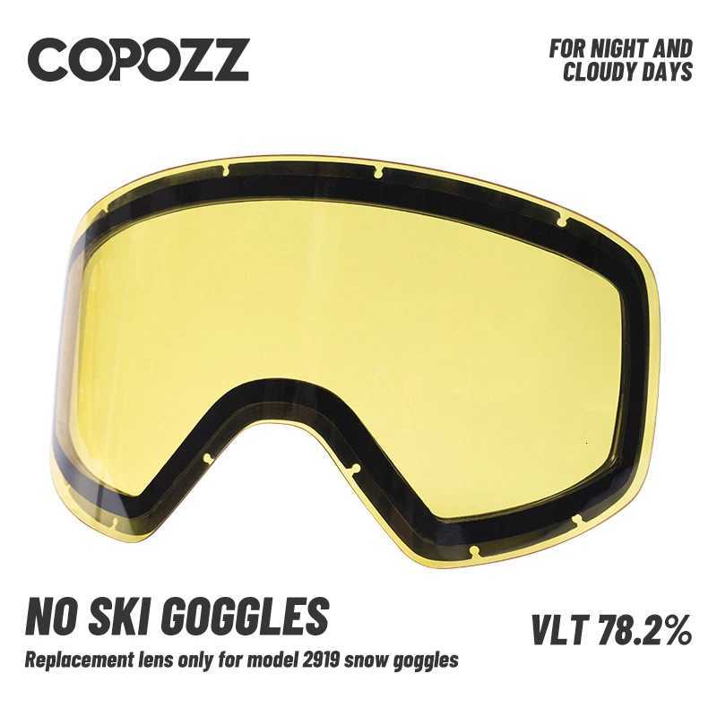 Professional Ski Glasses Men Women Anti-fog Cylindrical Snow Skiing Goggles UV Protection Winter Adult Sport Snowboard Gafas Ski K251110