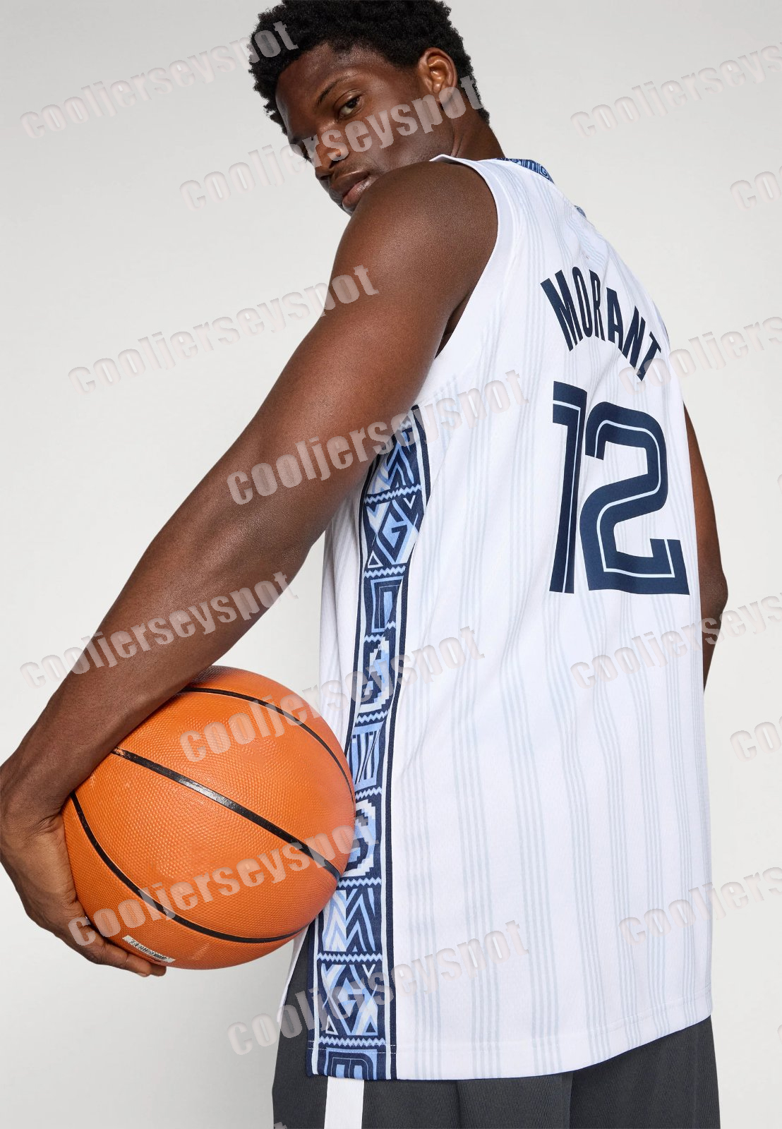 Custom 2025-26 City Basketball Jersey 12 Morant 8 Jackson Jr 3 Caldwell-Pope 3 Jackson Jr 14 Zach Edey 7 Aldama Landale S-XXXL