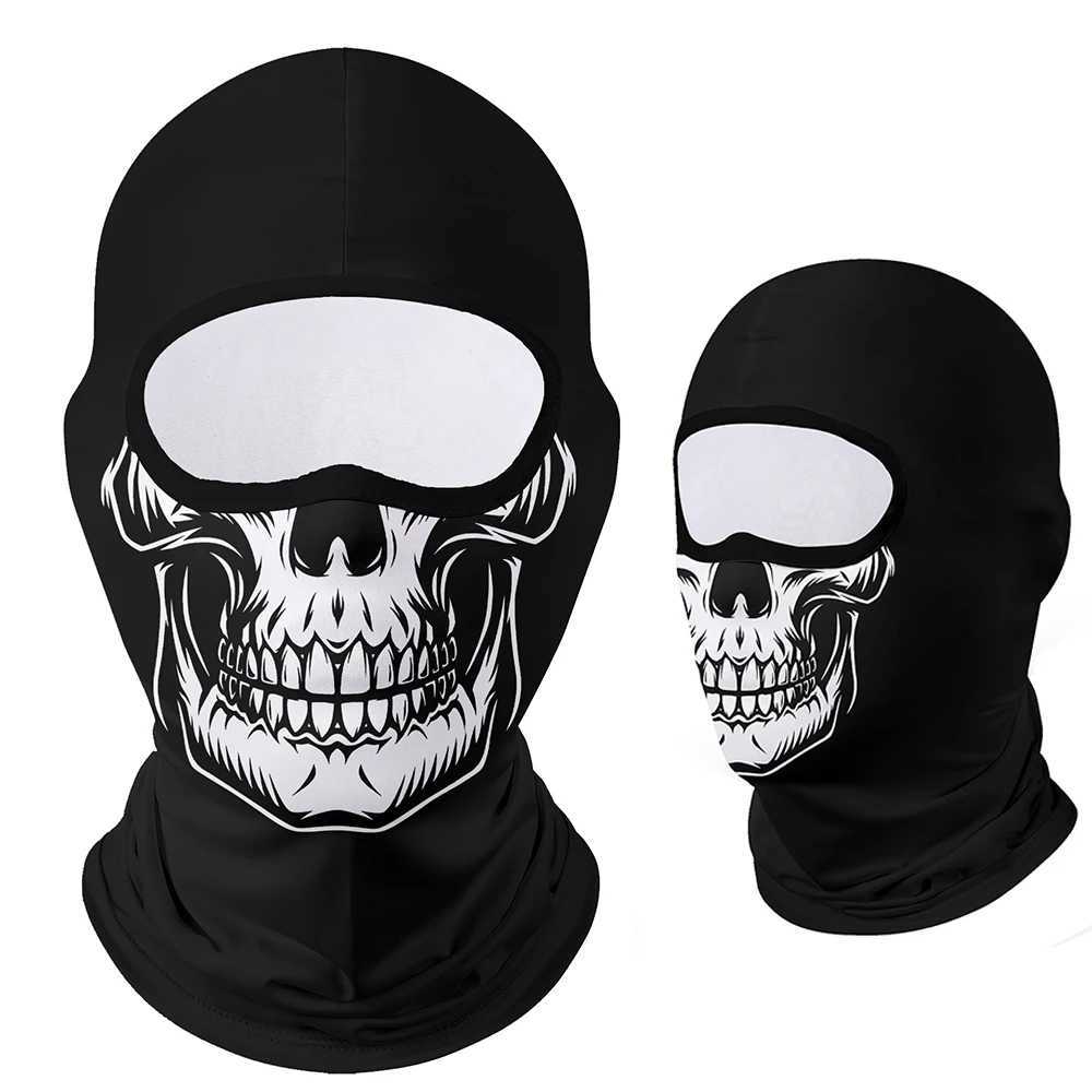 Balaclava Face Mask Moto Clown Ghost Skull Mask Breathable Windproof UV Sun Dust Protective Full Face Cover For Summer Sprin S251110
