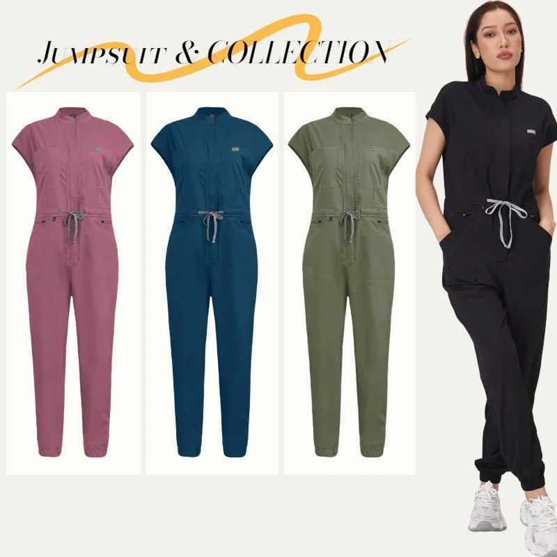 High quality beauty clothing medical work clothes surgical nursing uniforms pet clinic clothing shampoo uniforms jumpsuits X250410
