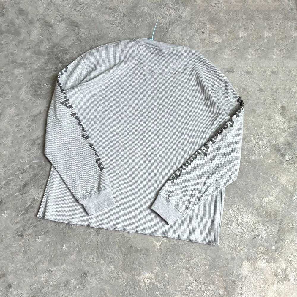 Yao888 Retro Loose Street Clothing Hip Hop Sanskrit Printed T-shirt Long Sleeve Oversized Y2k Mens High Quality Fashion T-shirt M250411