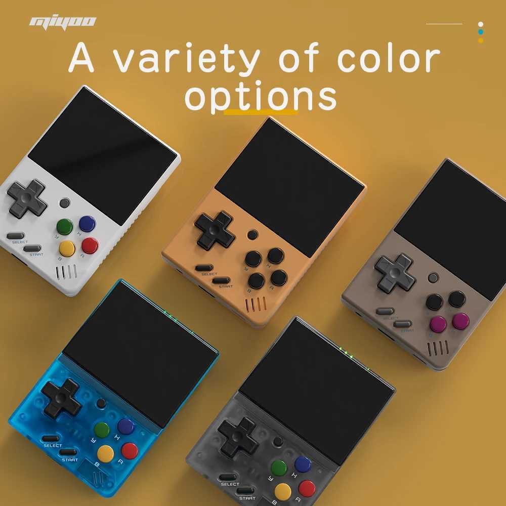 MIYOO Mini V4 Portable Retro Handheld Game Console 2.8-inch IPS Screen Mini Video Game Console Classic Game Simulator Player T250411