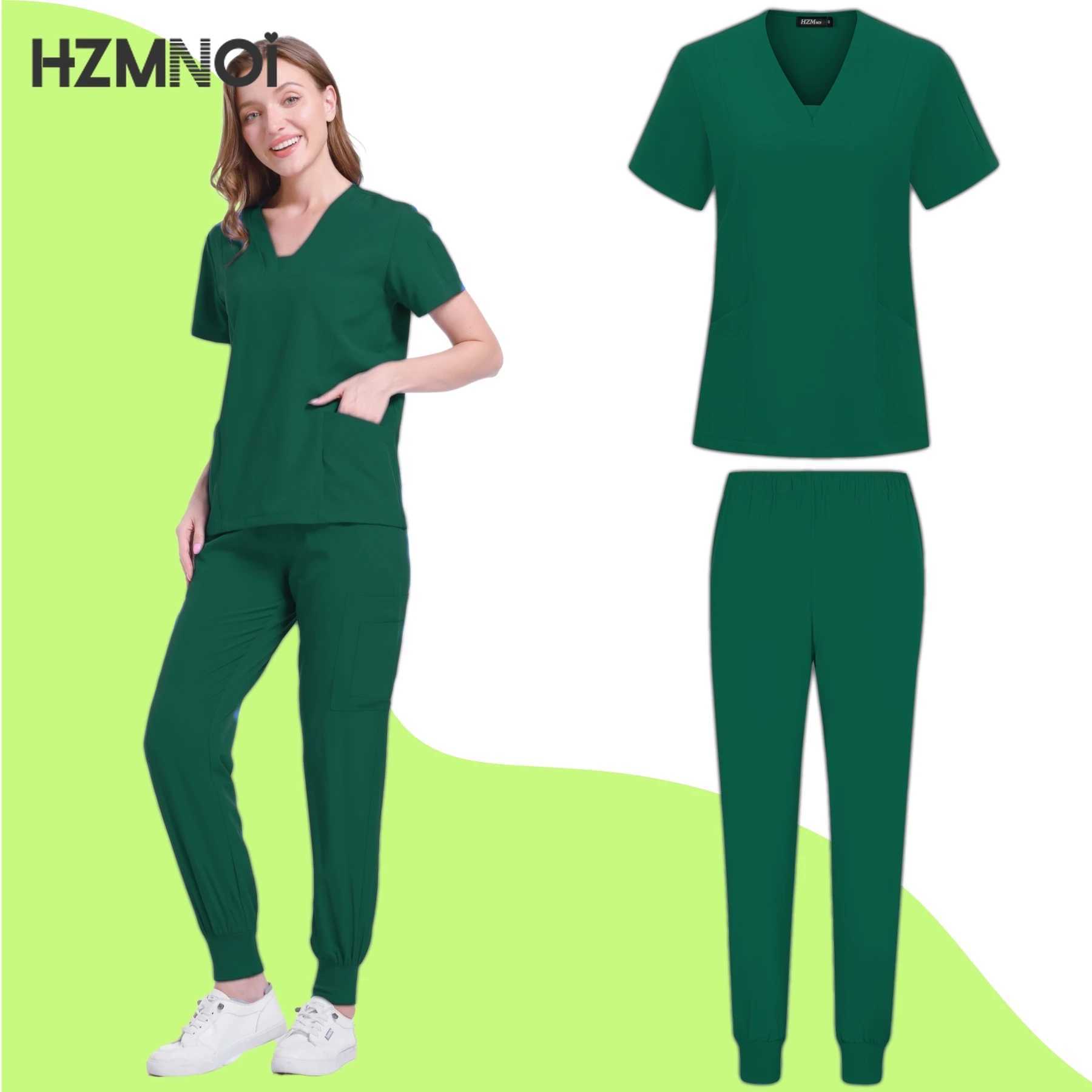 Multilcolors Hospital Medical Scrub Suits Uniform Women Men Scrubs Set Beauty Work Clothes Nurse Accessories Dental Surgery Suit X250410
