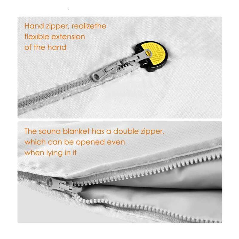 With Hand Sleeve Design Style 2 Zone Thermal Sauna Blanket Body Shaper For Weight Loss And Fiess