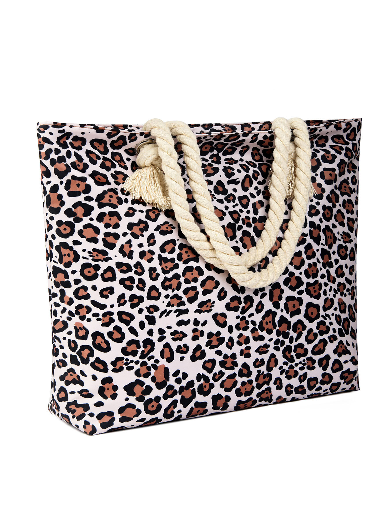 FL- Art Flower Pattern Beach Bags for Women, Beach Bag Tote Waterproof Sandproof, Beach Bags for Women
