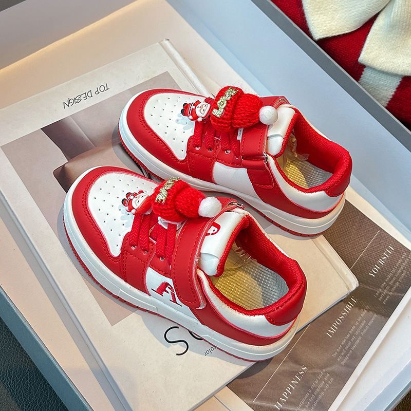 Children Shoes Boy Sports PU Leather Toddler Casual Sneakers Kidszworld Kids Tennis Skateboard Shoes Girl Walking Soft Shoe For Seasons 27 - 37 K0228