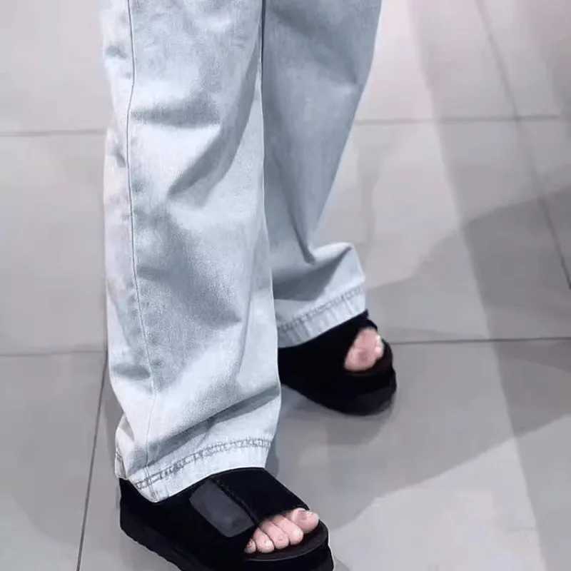 2024 Spring/Summer New Womens Leather Lace Sandals Roman Beach ShoesXJ250410