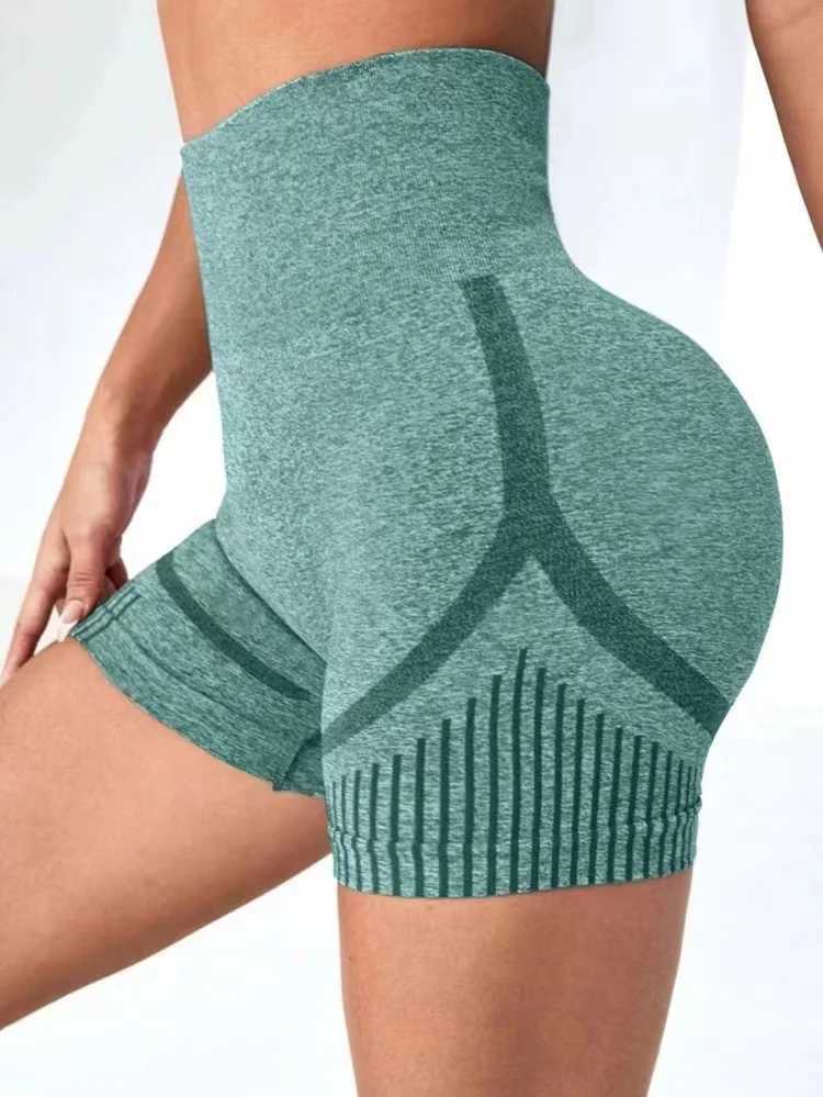 Womens yoga shorts high waisted exercise shorts fitness yoga weightlifting hip fitness womens yoga gym running shorts sportswearW250411