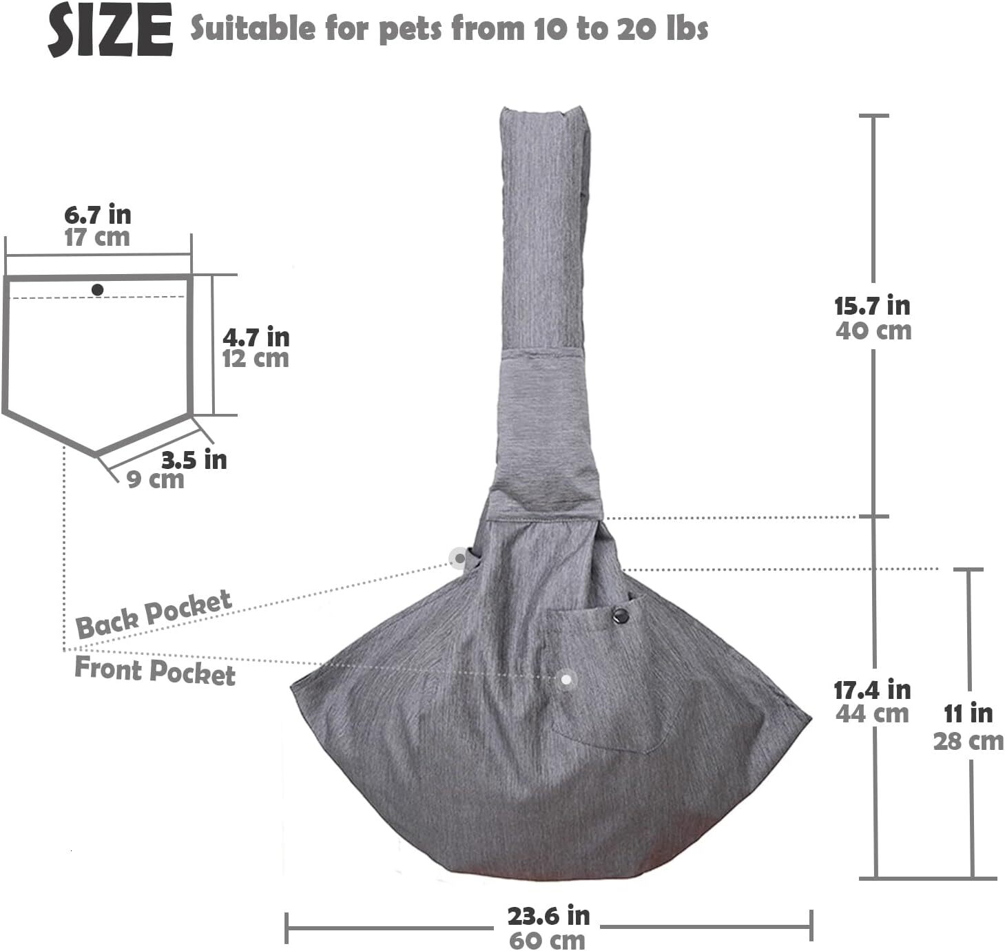 arella dog harness is suitable for small and mediumsized dogs weighing 1020 pounds approximately 4 59 1 kilograms with comfortable adjustable padding 